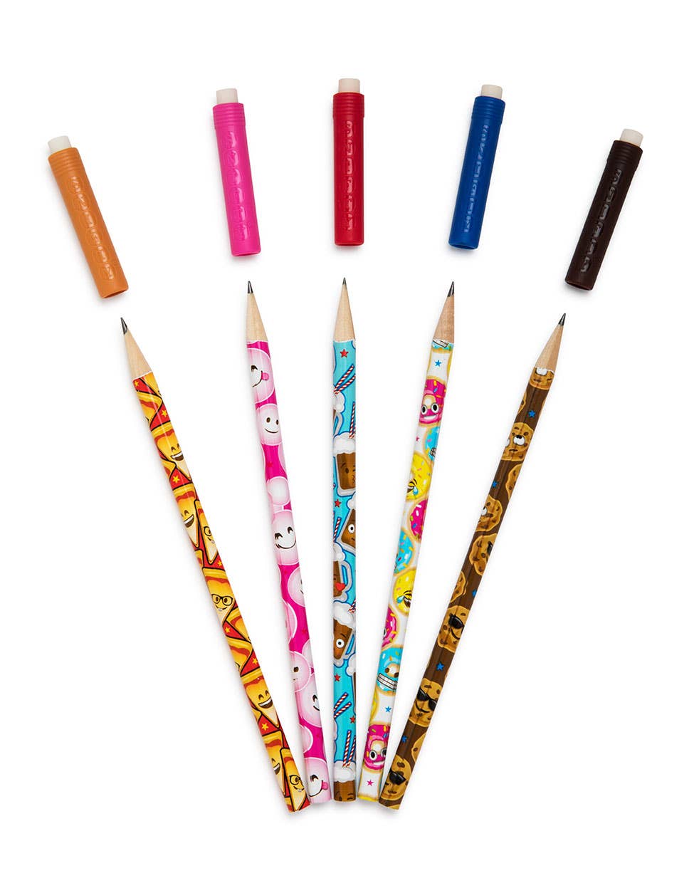 SNIFTY - JUNK FOOD SCENTED PENCIL TOPPERS 5 PACK