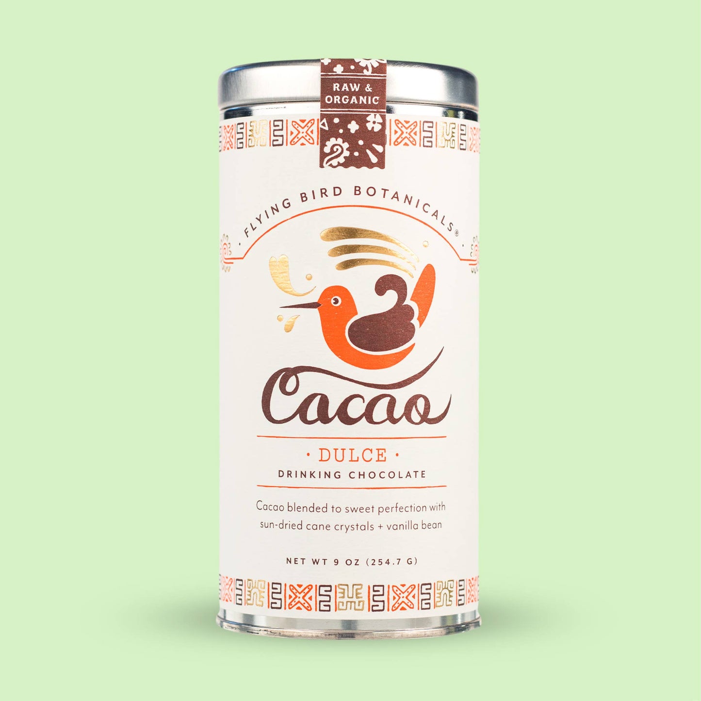 Flying Bird Botanicals - Cacao Dulce – Large Tin