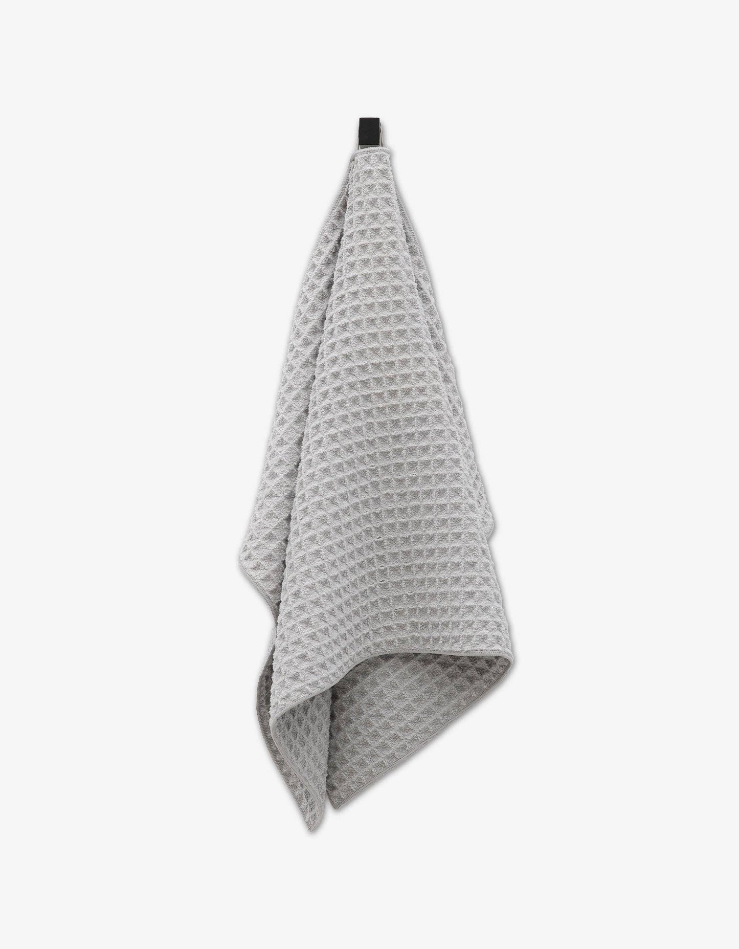 Geometry - Stone Waffle Hand Towel