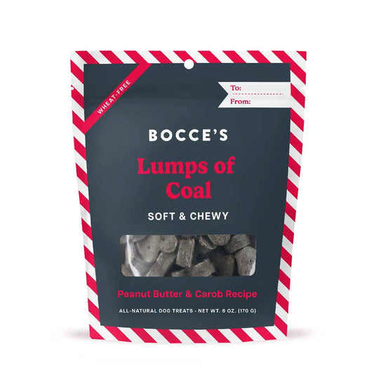 Pet Palette Distribution - Bocce's Bakery Lumps of Coal Soft & Chewy Dog Treats