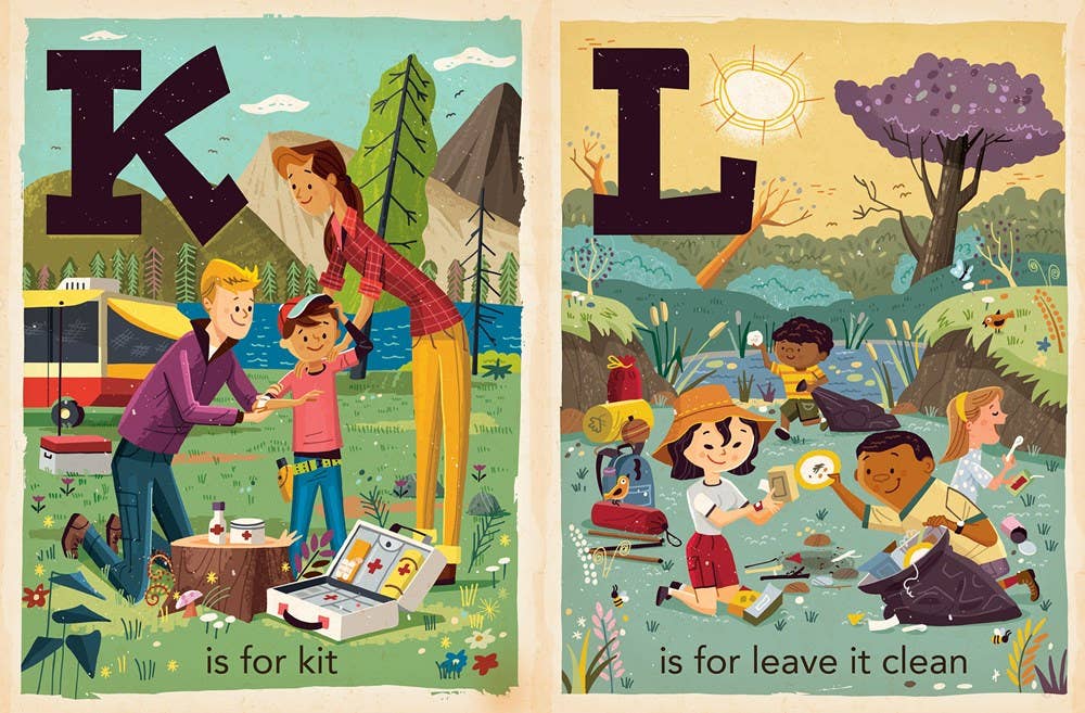 Gibbs Smith - C is for Camping: A Camping Alphabet