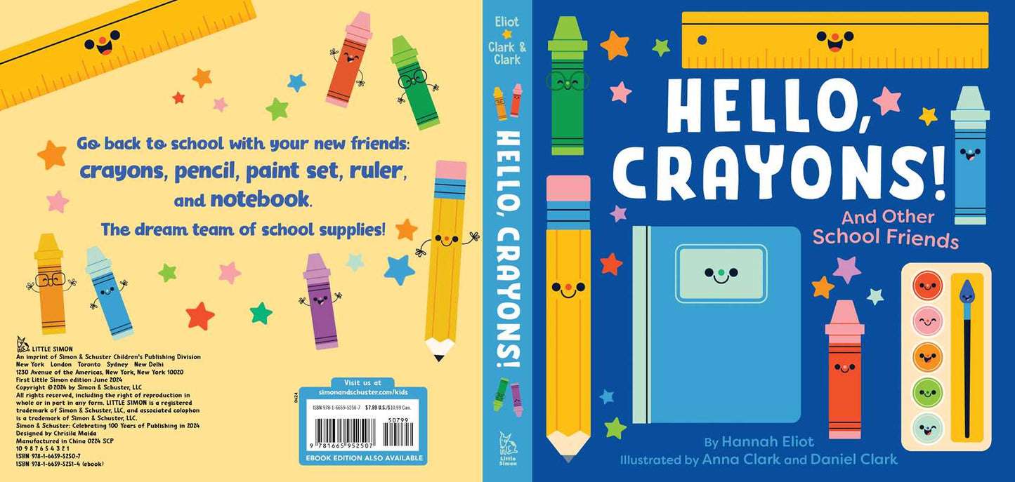 Simon & Schuster - Hello, Crayons! by Hannah Eliot