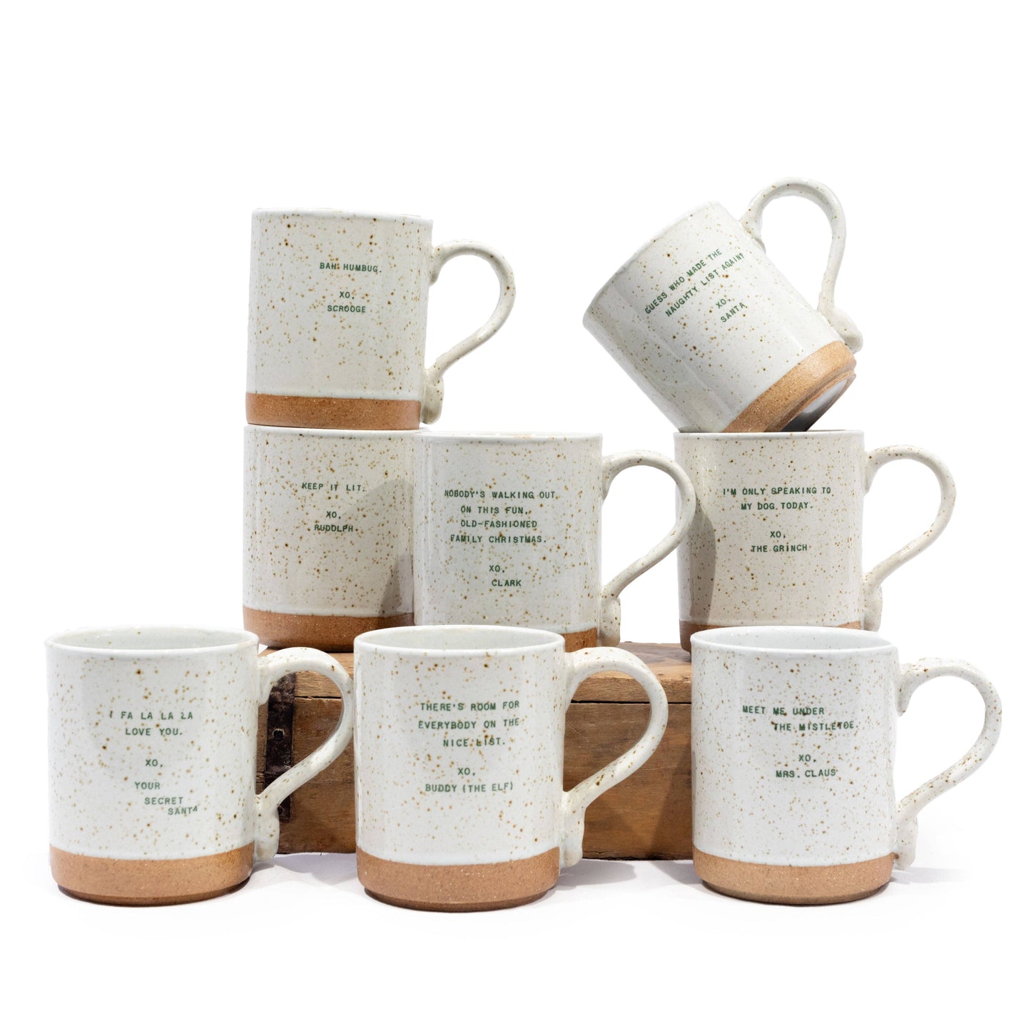 Sugarboo & Co - Holiday Edition XO Mugs- Assorted