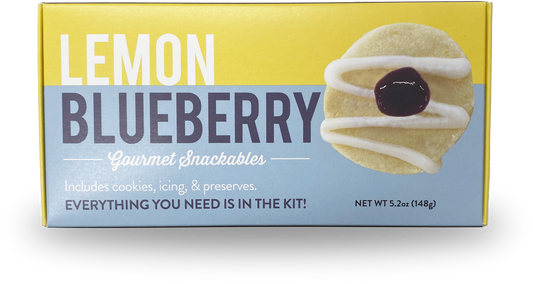 Crackerology - Snackable Lemon Blueberry