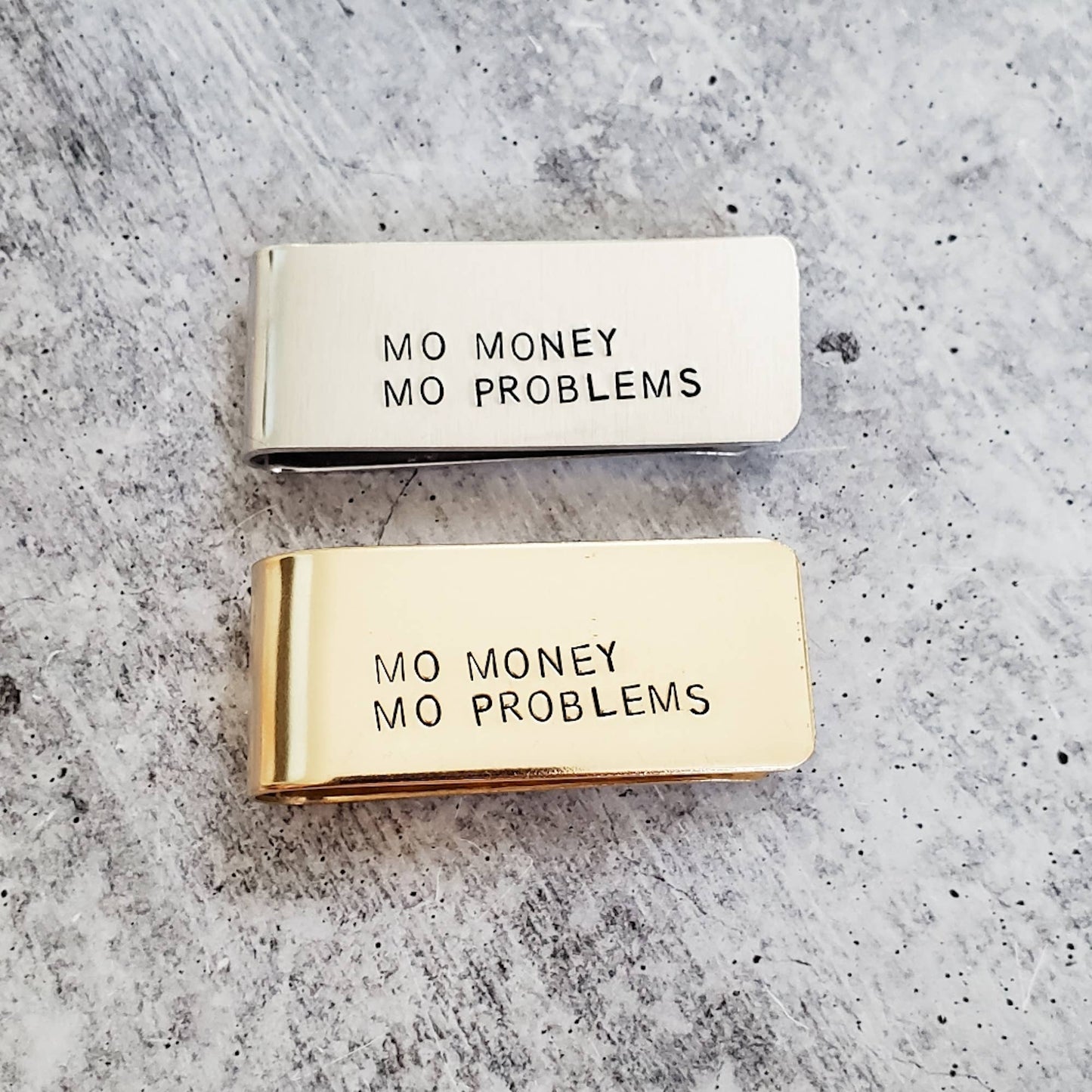 Salt and Sparkle - MO MONEY MO PROBLEMS Money Clip