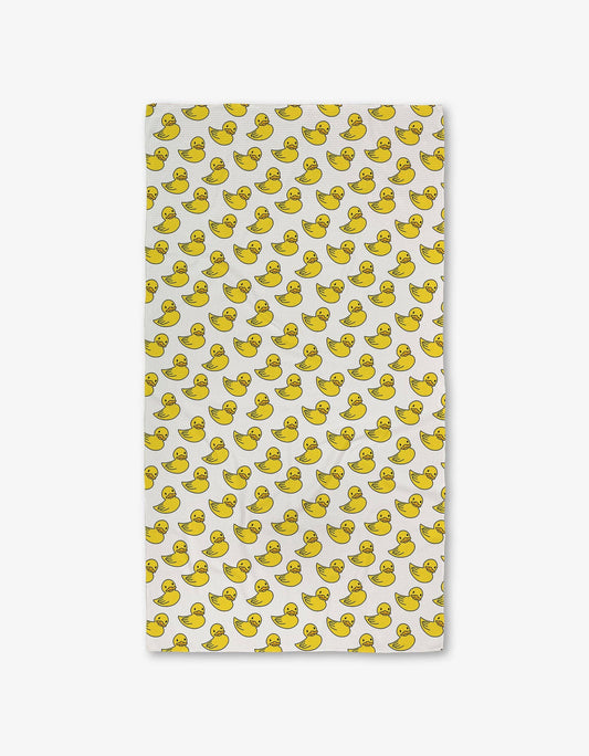 Geometry - Duckies Luxe Bath Towel