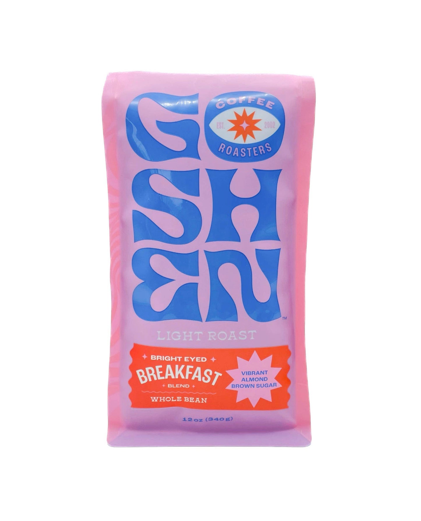 Goshen Coffee Company - Bright Eyed Breakfast Light Roast Coffee Whole Bean, Ground