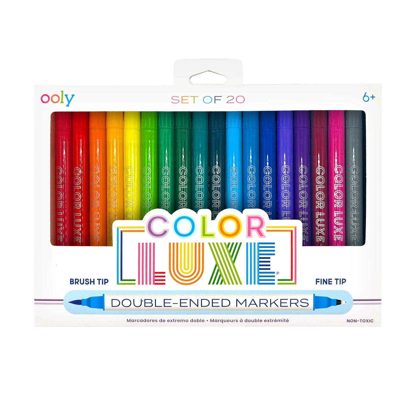 OOLY - Color Luxe Double-Ended Markers (Set of 20)