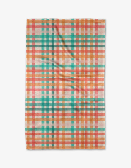 Geometry - Pick Me Gingham Tea Towel