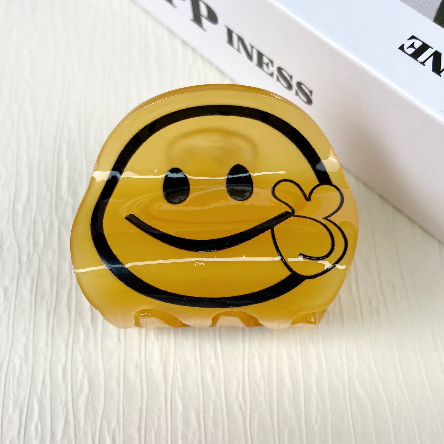 mildstyles - Lovely Smiley Face Hair Claw Clip