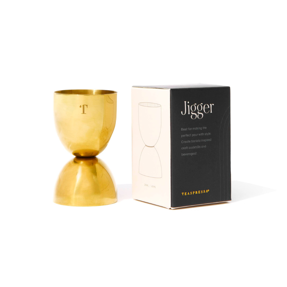 TEASPRESSA - Ergonomic Bell Shaped Cocktail Jigger