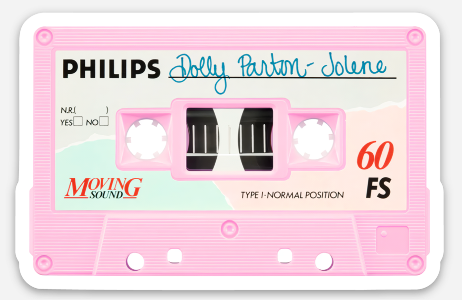 inviting affairs paperie - Jolene Cassate Sticker (Dolly Parton)