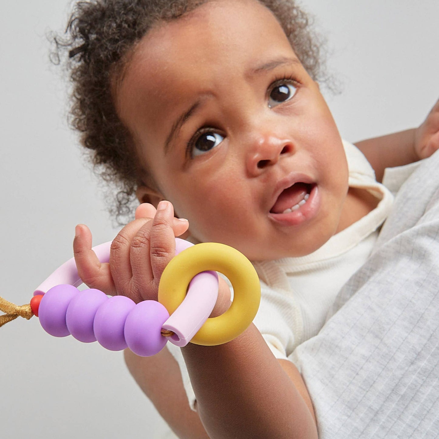 January Moon - Plum Arch Ring Teether
