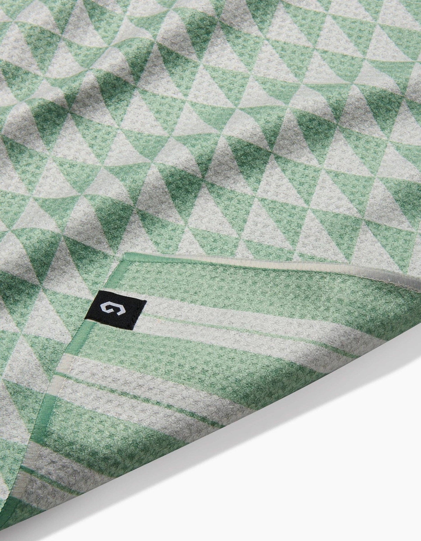 Geometry - Pistachio Double Sided Tea Towel