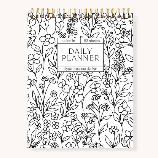 Elyse Breanne Design - Color-In Daily Planner