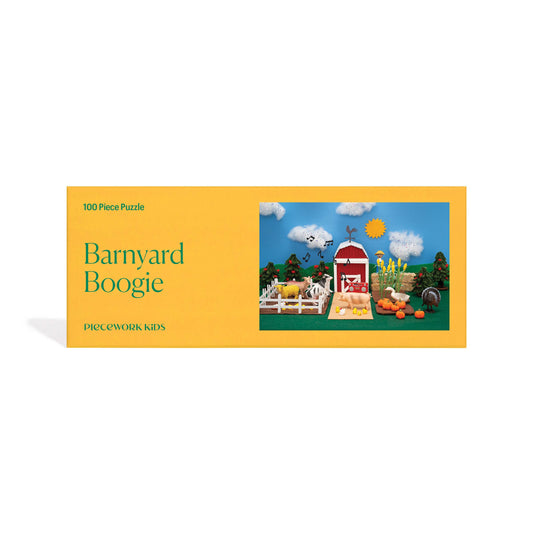 Piecework Puzzles - Barnyard Boogie - 100 Piece Kids Puzzle