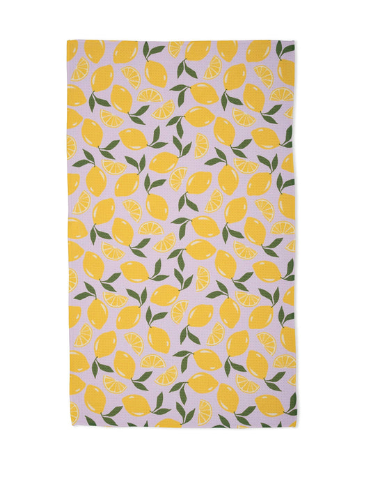 Geometry - Sweet Lemon Tea Towel