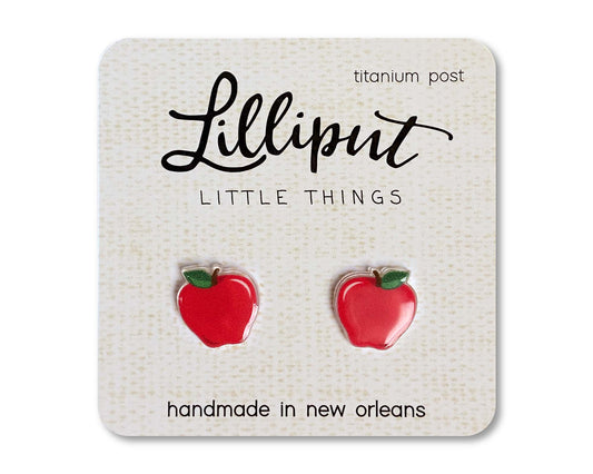 Lilliput Little Things - Apple Earrings