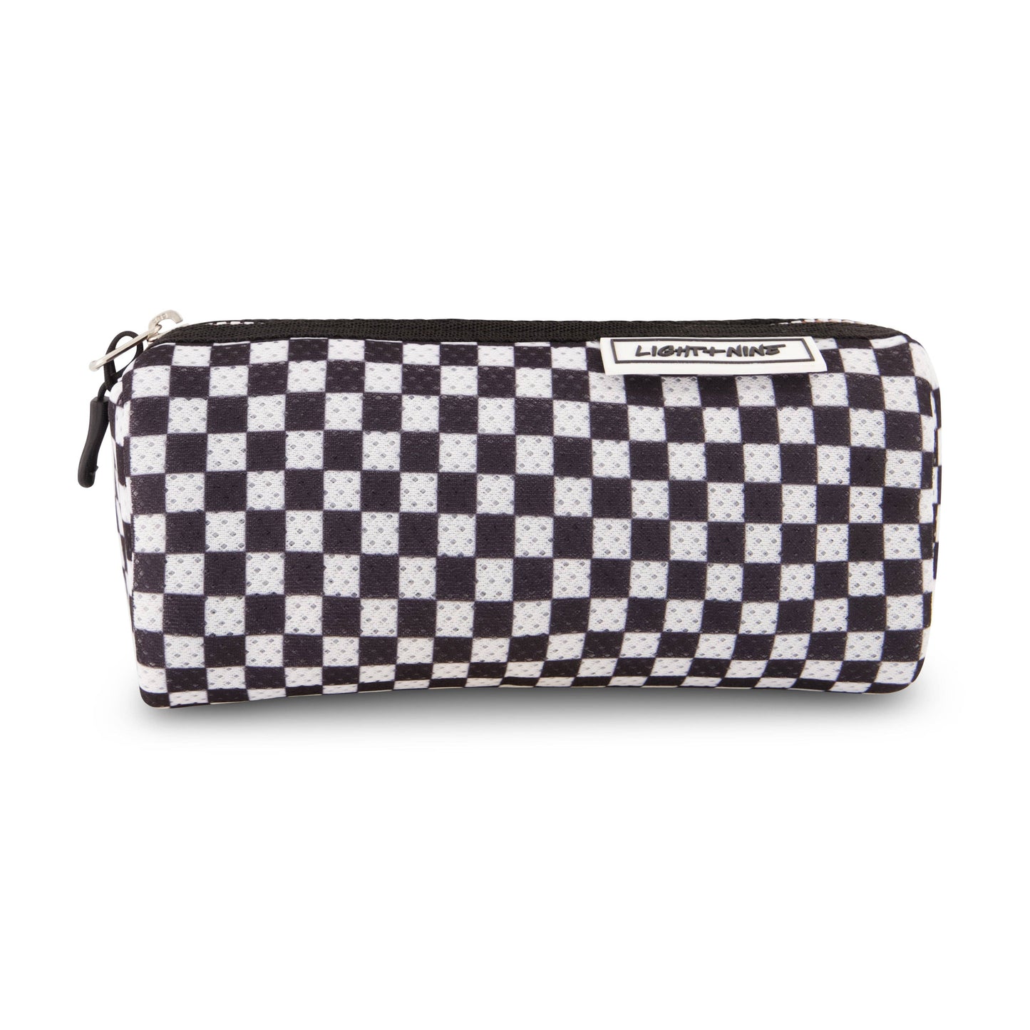 Light + Nine - Pencil Pouch Checkered Black