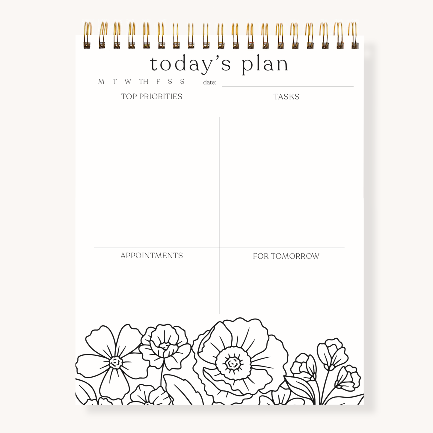 Elyse Breanne Design - Color-In Daily Planner