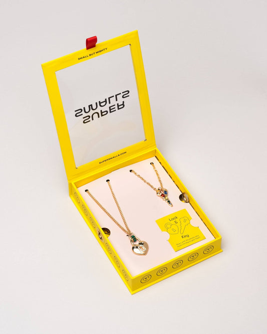 Super Smalls - Lock & Key "Mommy & Me" Necklace Set