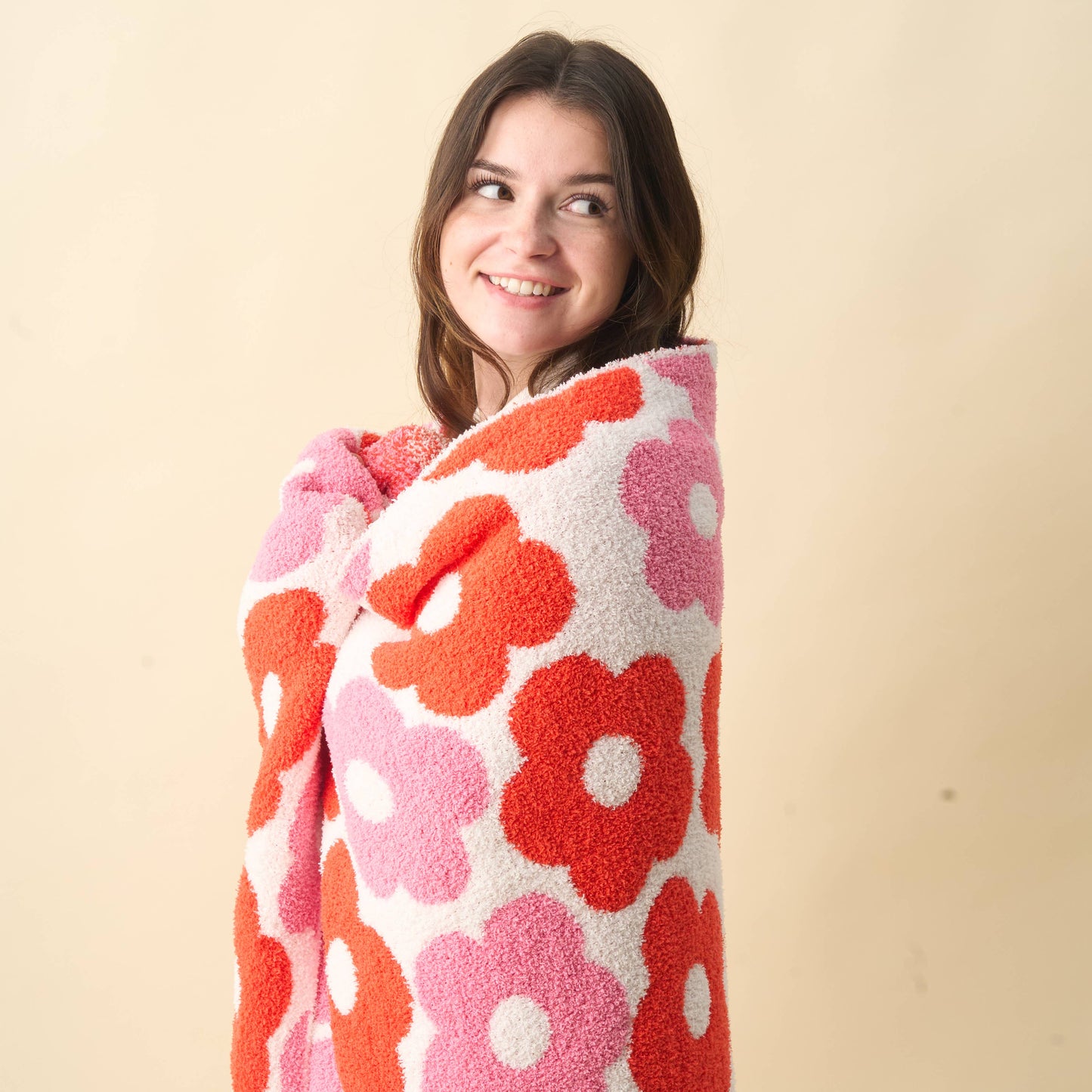 The Darling Effect - Cozy Dreams Luxe Blanket-Lovebug Floral