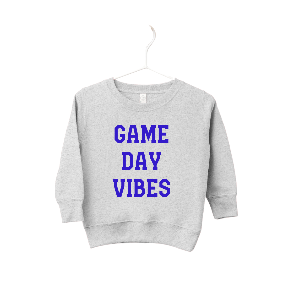 Saved by Grace Co. - Game Day Vibes Toddler and Youth Pullover