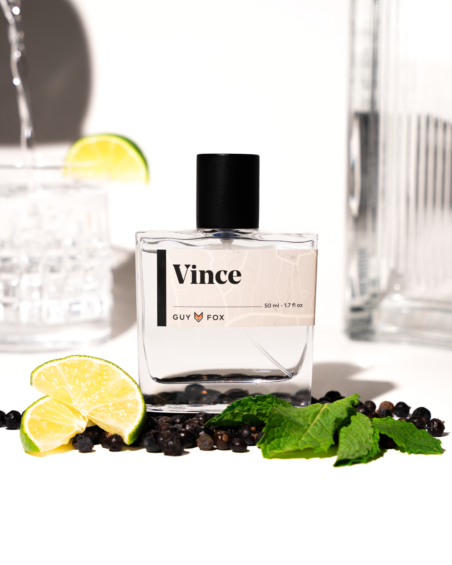 GUY FOX - Vince - Men's Cologne - Crushed Lime, Mint Gin, Sunset Musk