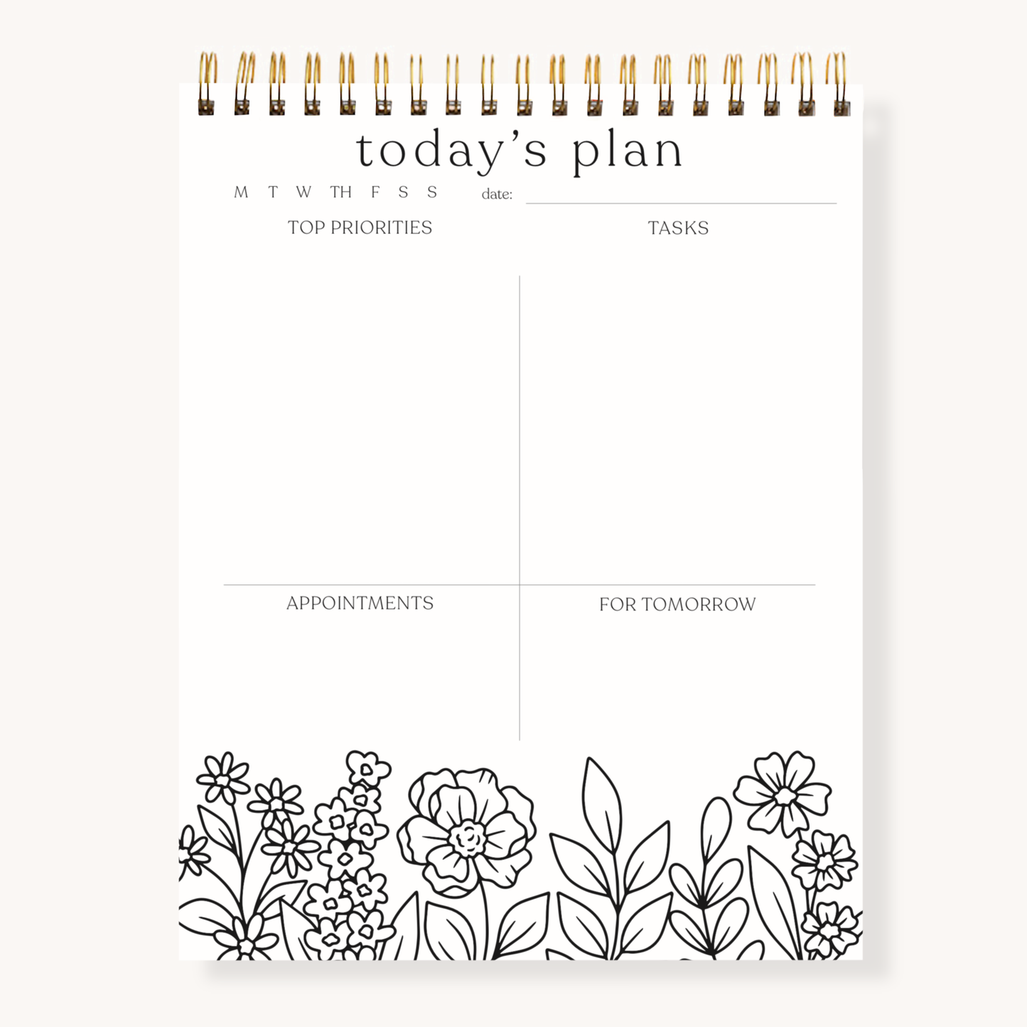 Elyse Breanne Design - Color-In Daily Planner