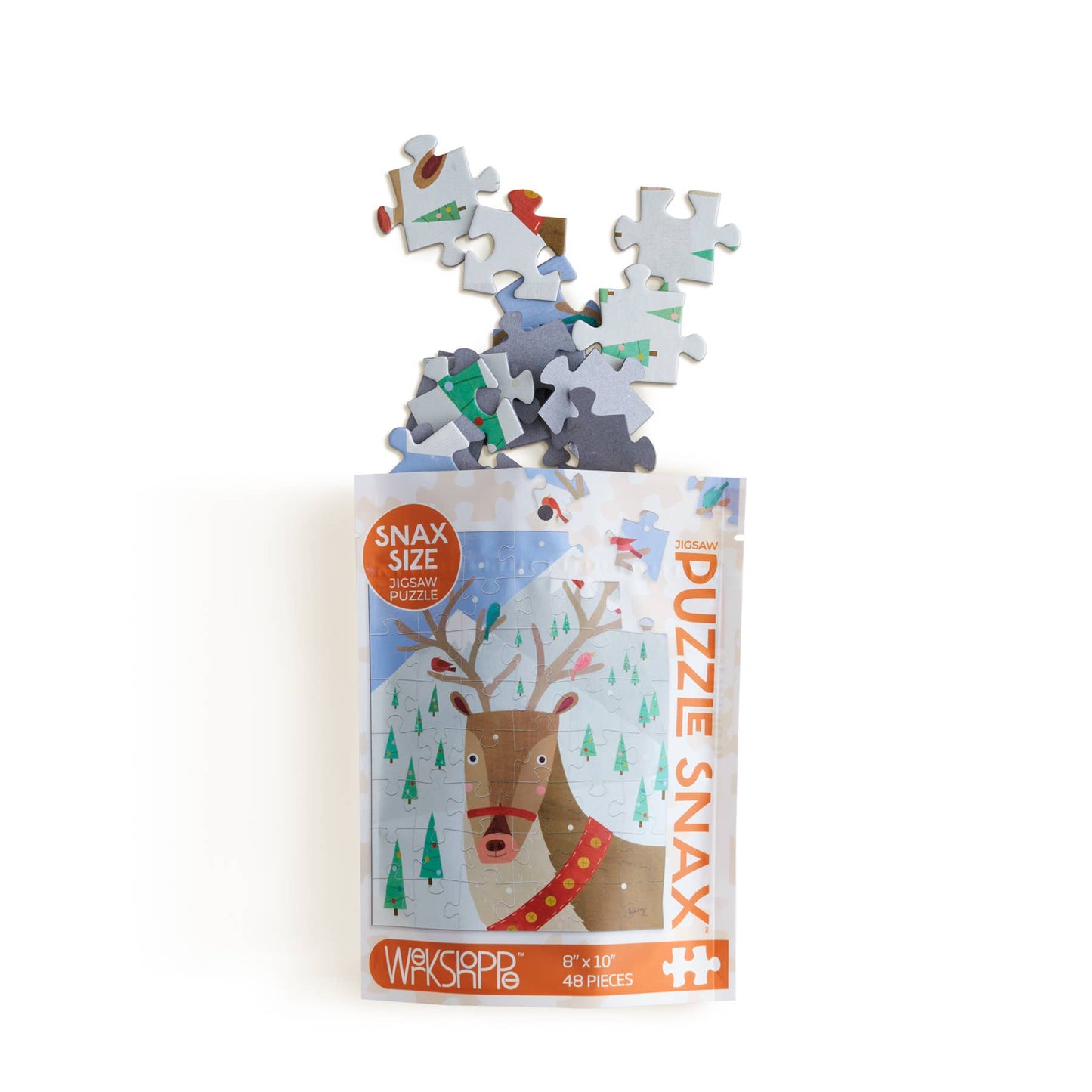 Reindeer and Friends | Holiday Gift | 48 Piece Puzzle Snax