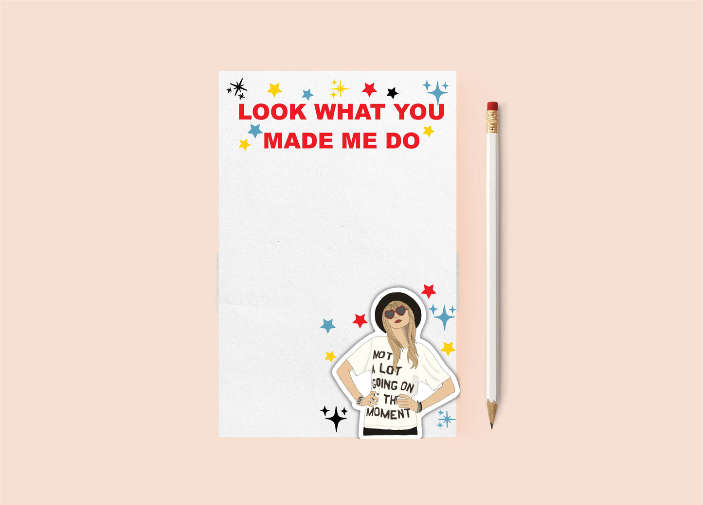 inviting affairs paperie - Look What You Made Me Do Notepad (Taylor Swift)