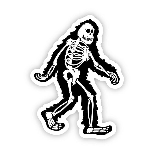 Big Moods - Bigfoot Skeleton Sticker