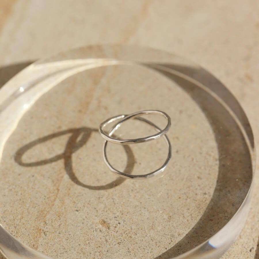 Infinity Ring: Sterling Silver / 7