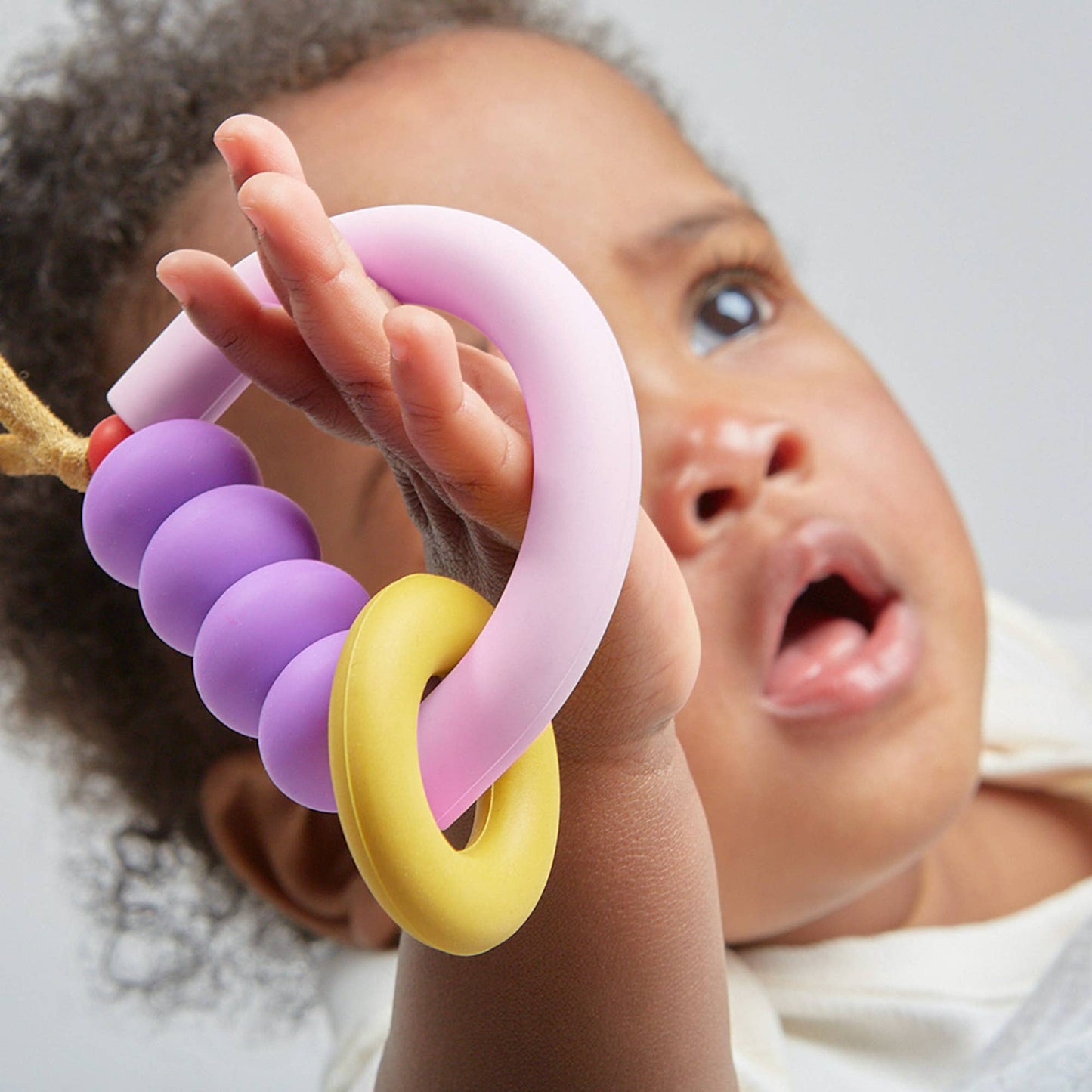 January Moon - Plum Arch Ring Teether