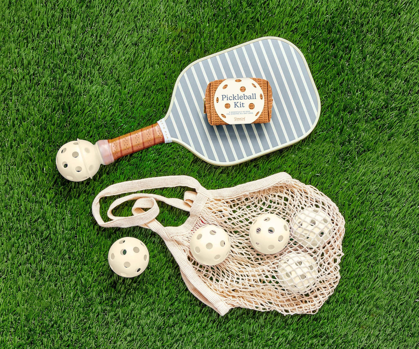 Pickleball Kit: Cognac