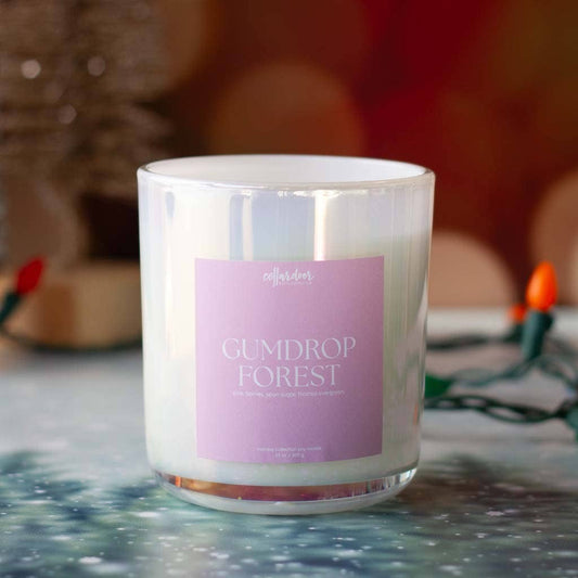 Cellar Door Bath Supply Co. - Gumdrop Forest - 13 oz Double Wick Soy Candle