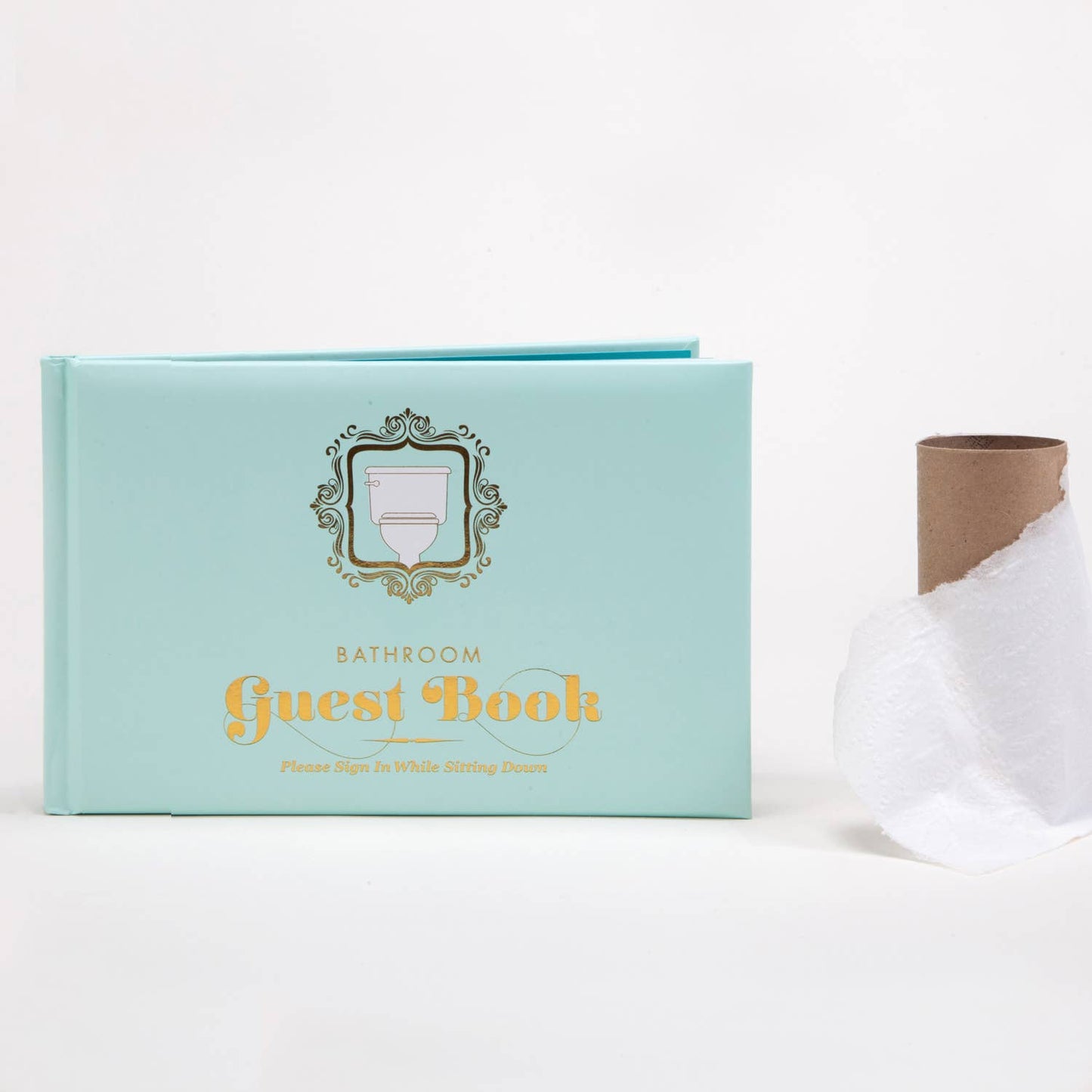 Knock Knock - Bathroom Guest Book