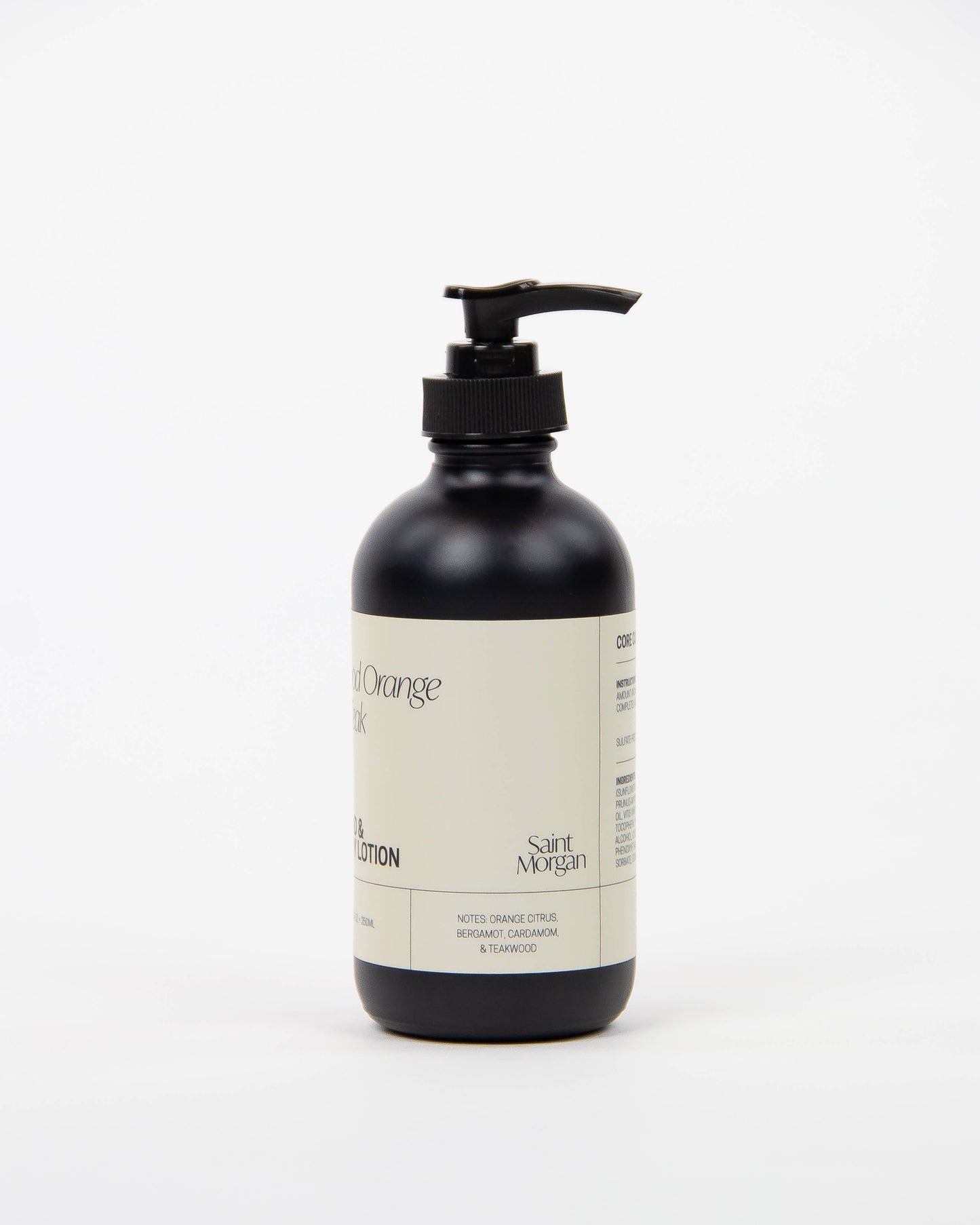 Saint Morgan - Blood Orange & Teak | Hand & Body Lotion