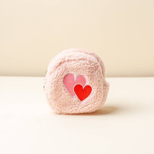 The Darling Effect - Teddy Pouch-Circle Heart to Heart