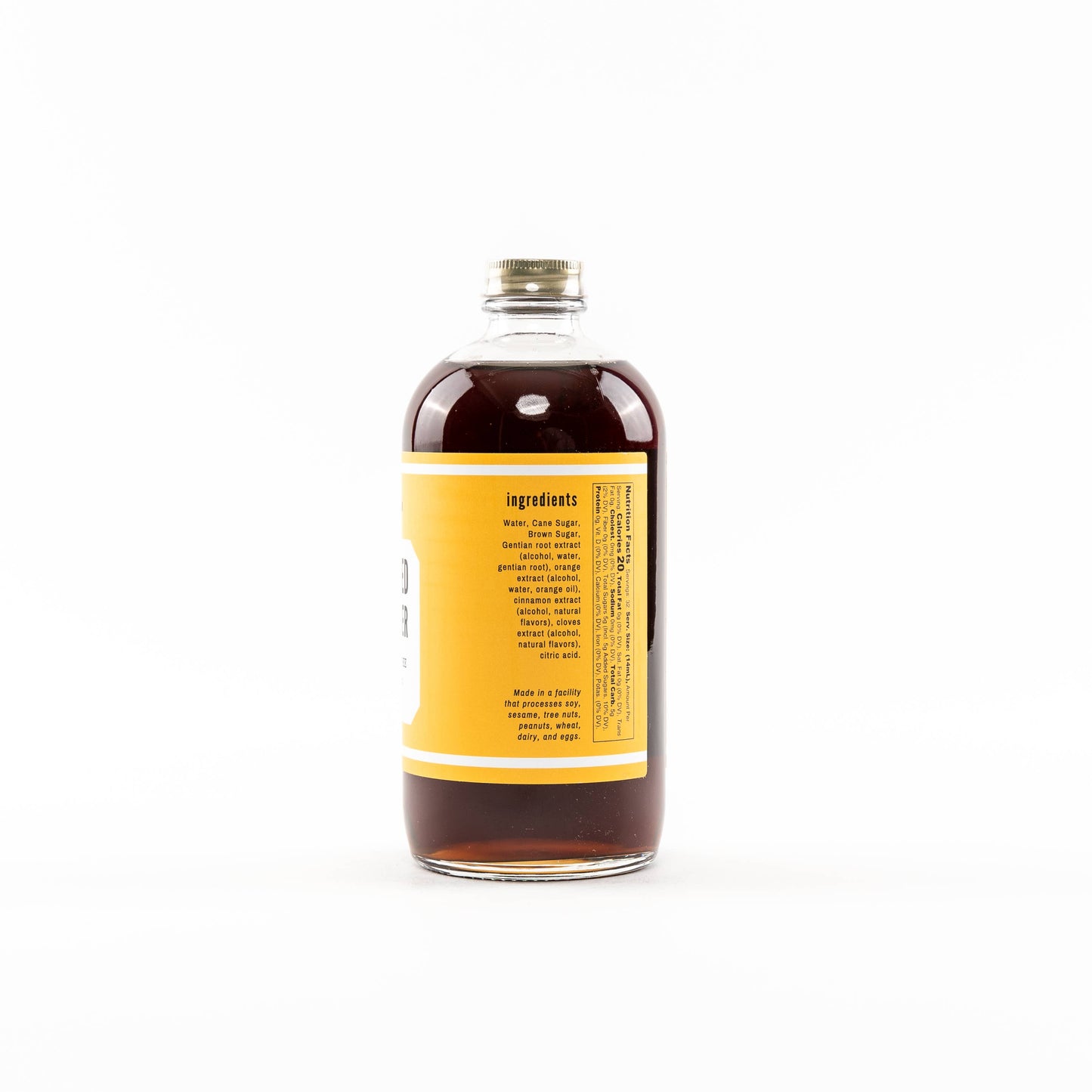 Wood Stove Kitchen - Old Fashioned Cocktail Syrup, 16 fl oz - for Cocktails and M