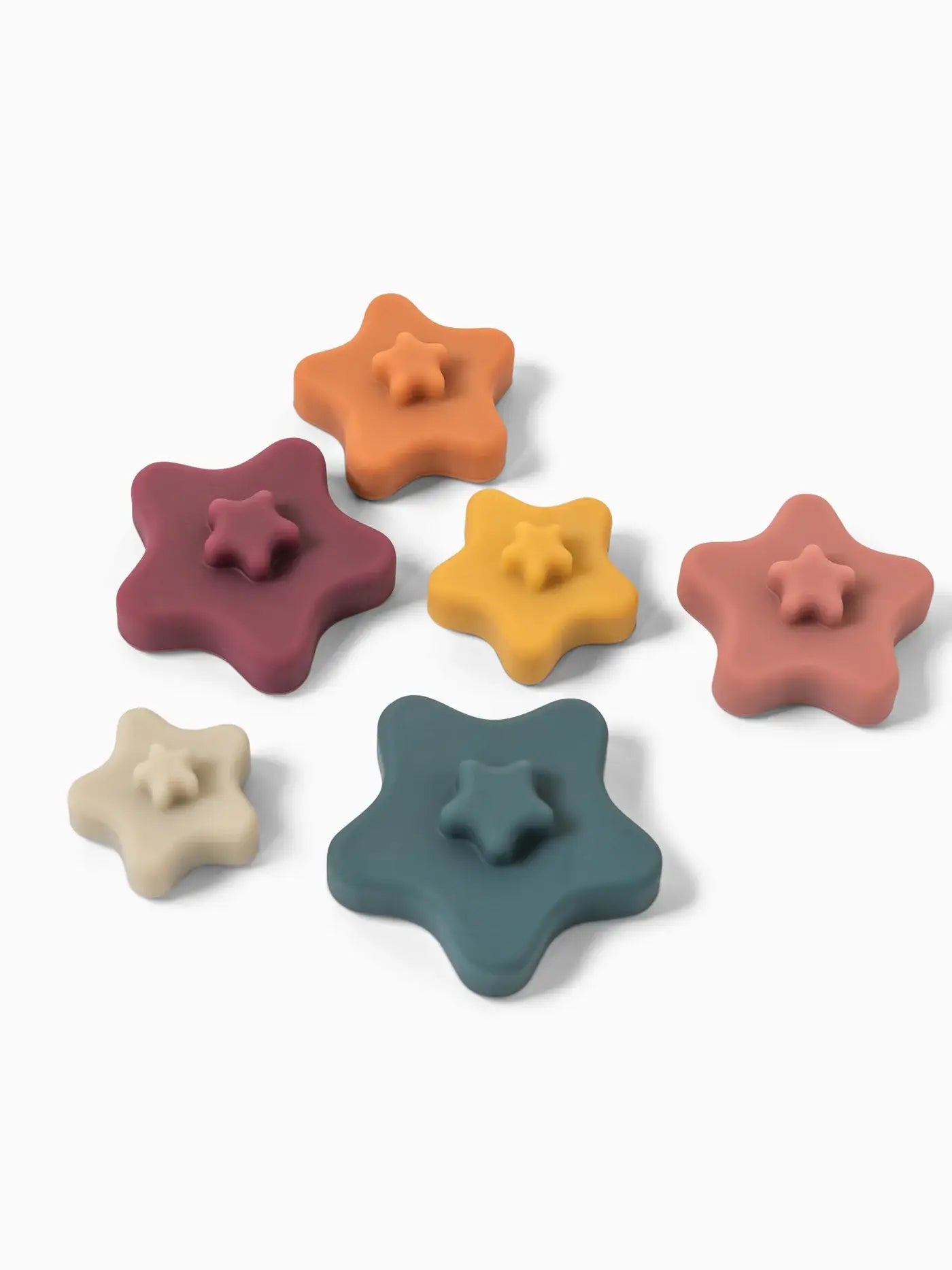 Colored Organics - Baby Star Stacker - Pink