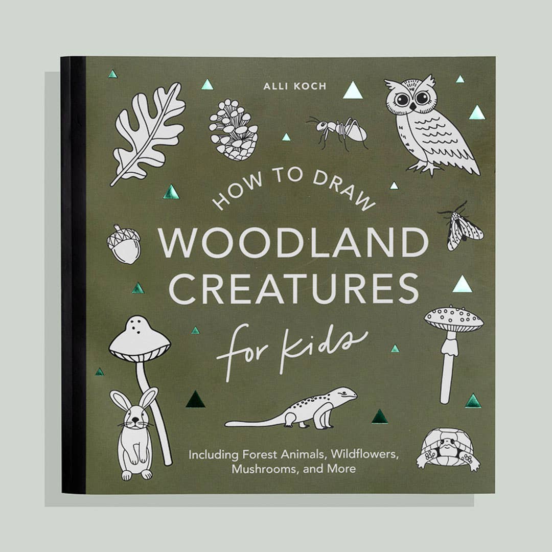 Paige Tate & Co. - Mushrooms & Woodland Creatures: A Kids Drawing Book (fall)