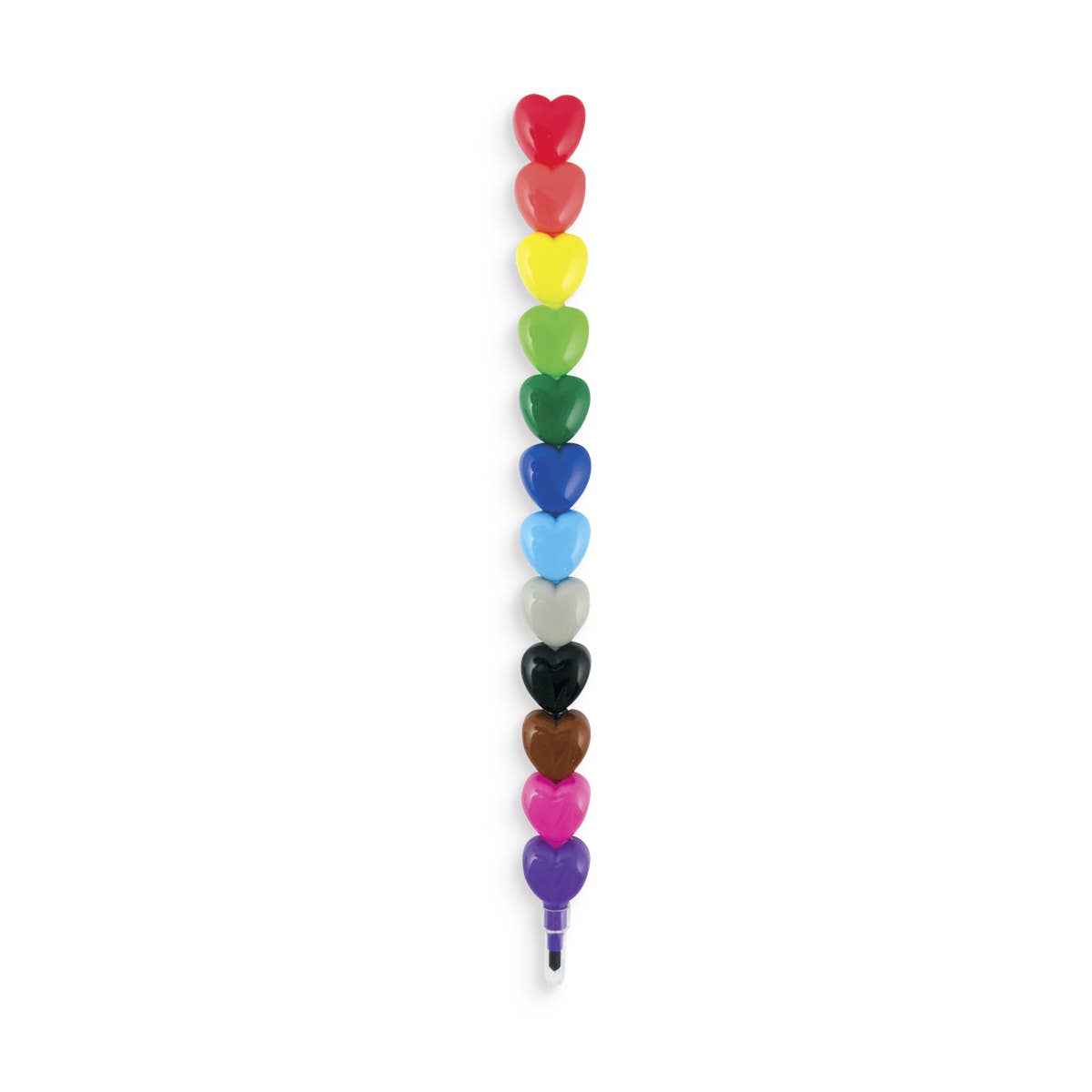 OOLY - Heart to Heart Stacking Crayons -