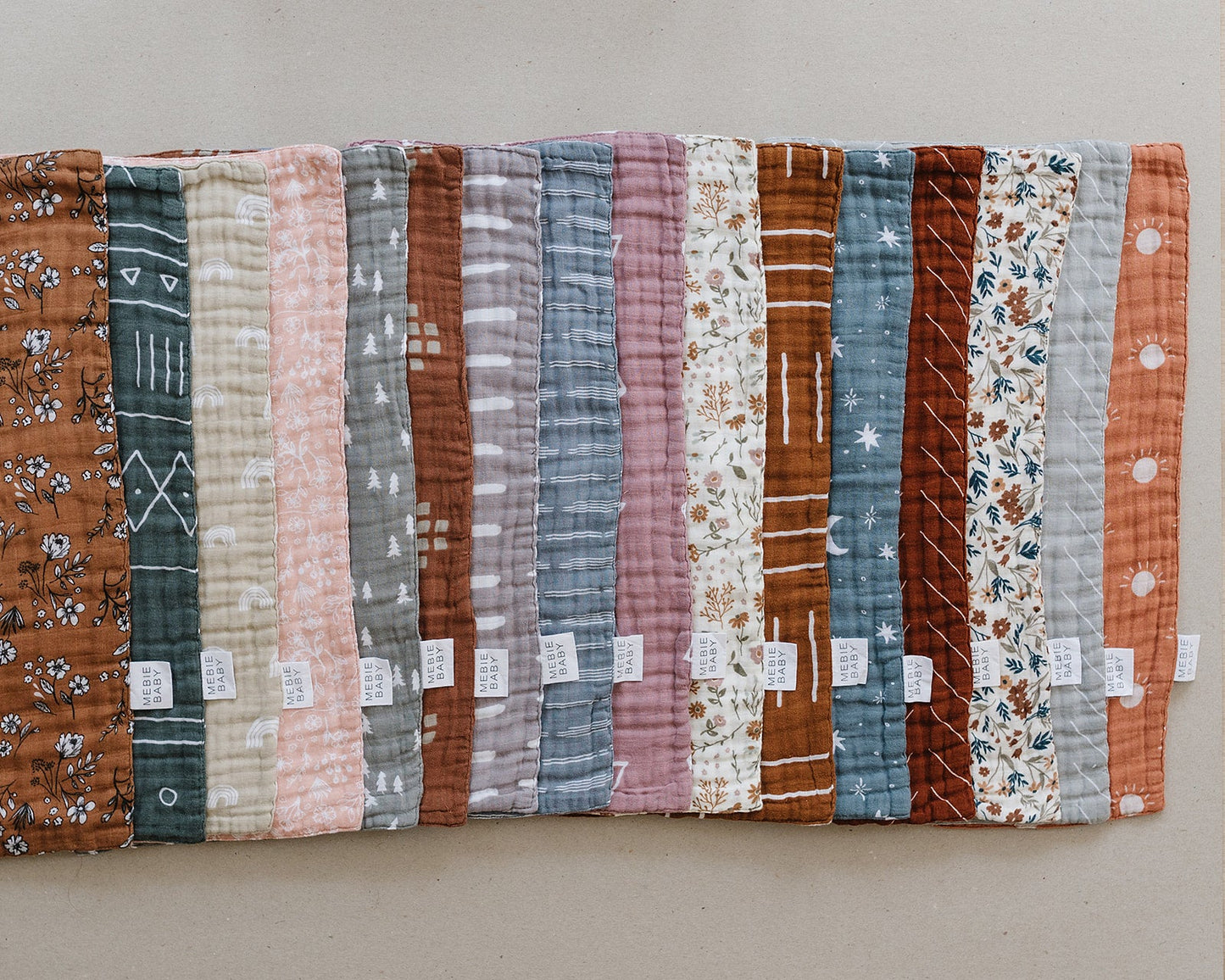 Pines Muslin Burp Cloth