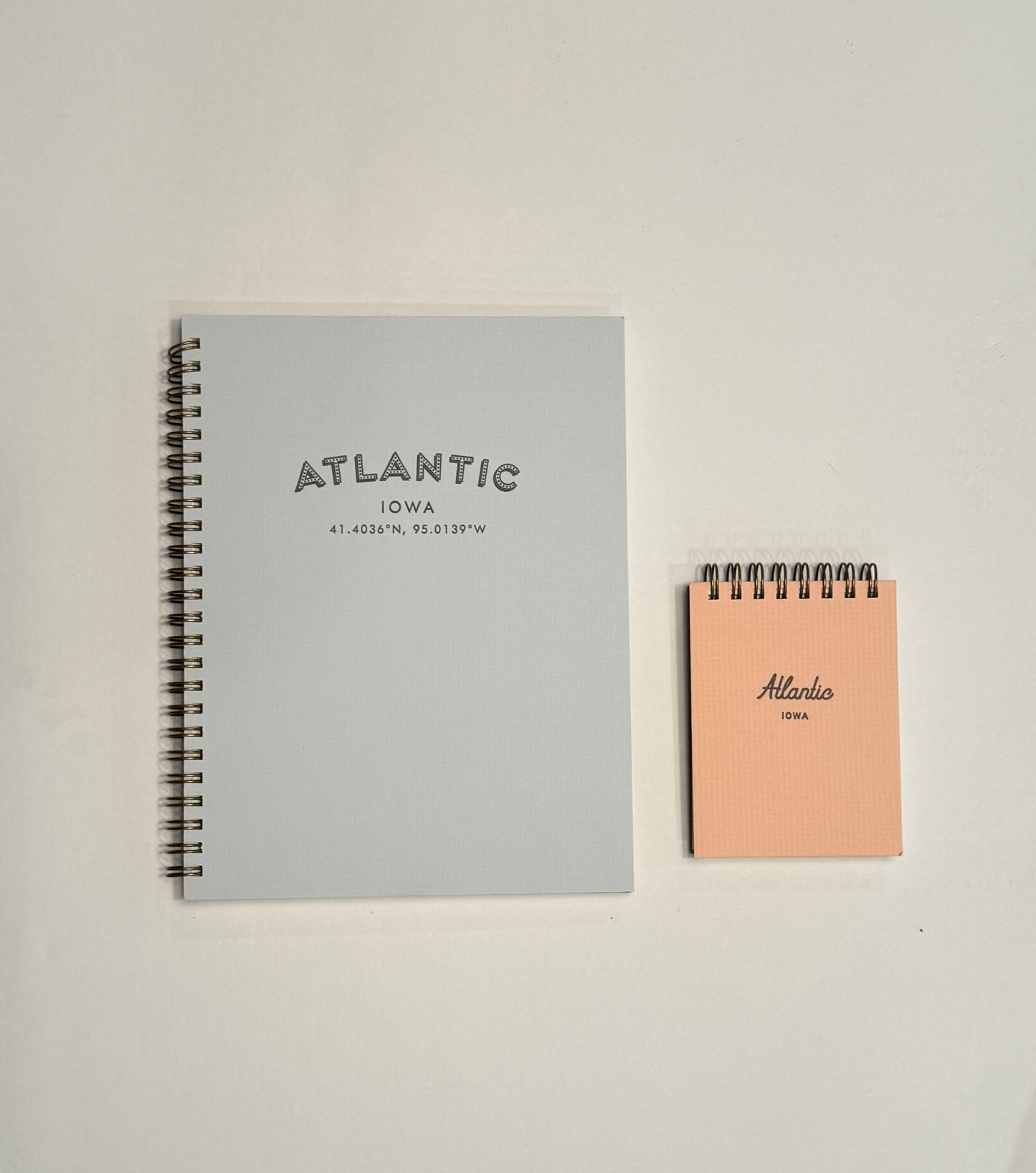 Ruff House Print Shop - Custom City Straight Script Mini Jotter Notebook (Atlantic)