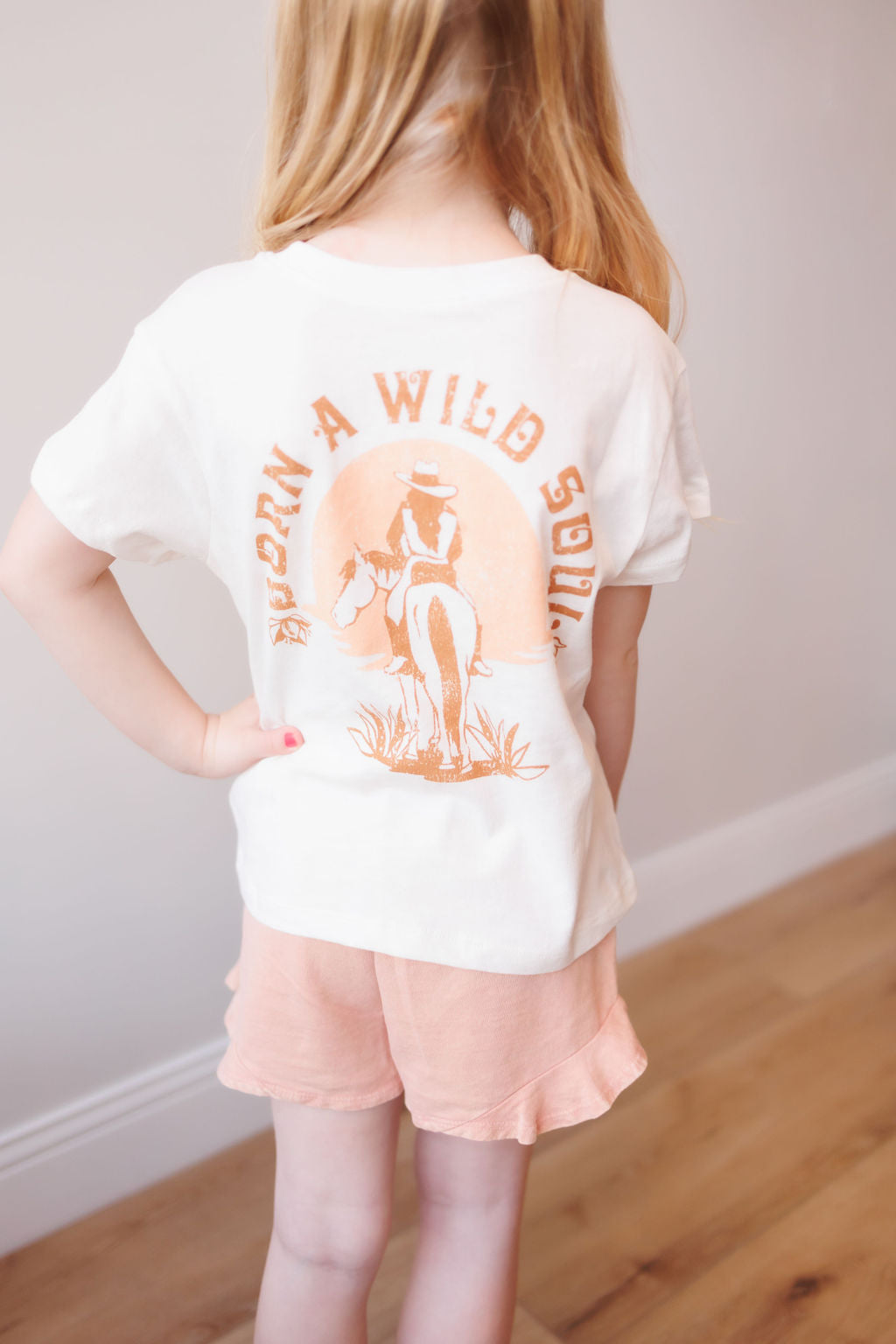 Tiny Whales - Wild Soul Boxy Tee - Natural