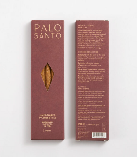 GeoCentral Palo Santo Incense Sticks