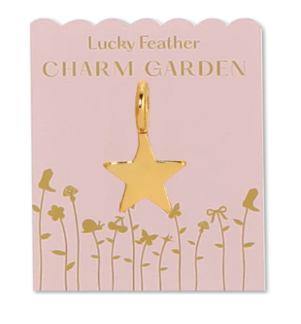 Lucky Feather Charm Garden - Star Charm