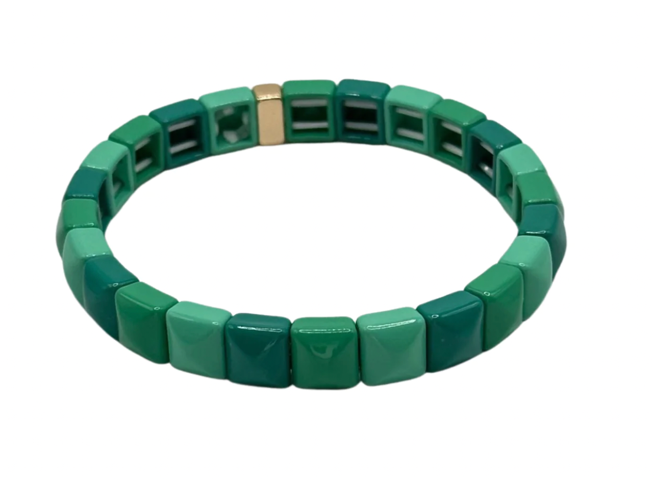 Jade Bubble Single Bracelet