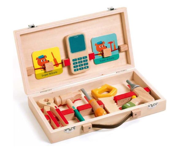 Role Play Super Bricolo Tool Box Set